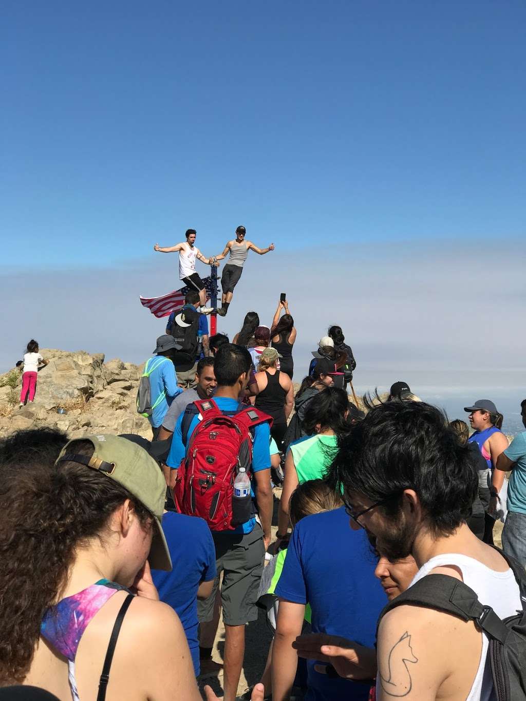 Mission peak pole | Peak Trail, Fremont, CA 94539, USA