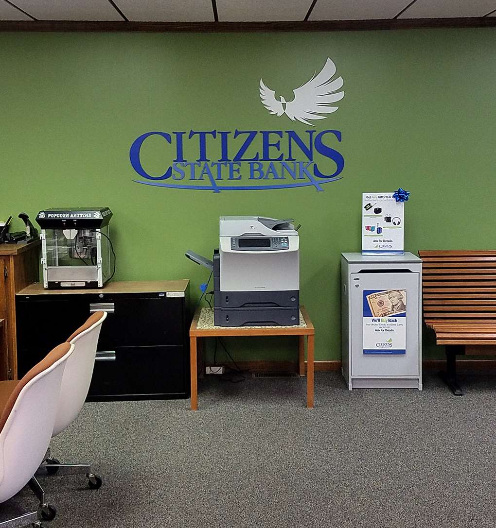 Citizens State Bank | 475 N McCullum St, Knightstown, IN 46148 | Phone: (765) 345-2183