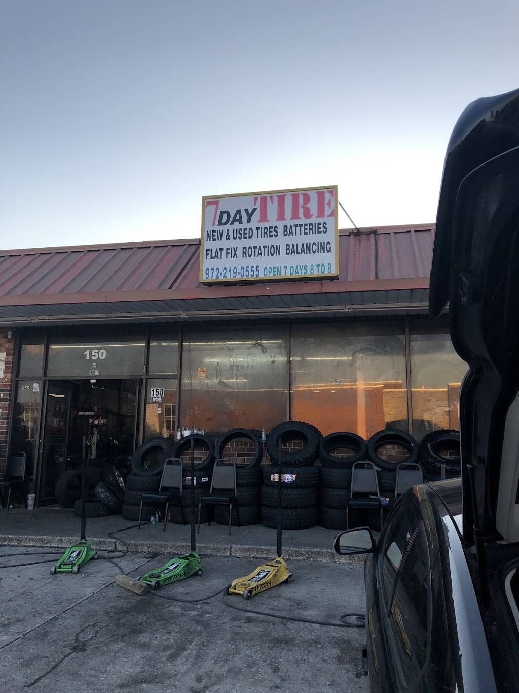 7 Day Tire | 150 S Valley Pkwy, Lewisville, TX 75067, USA | Phone: (972) 219-0555