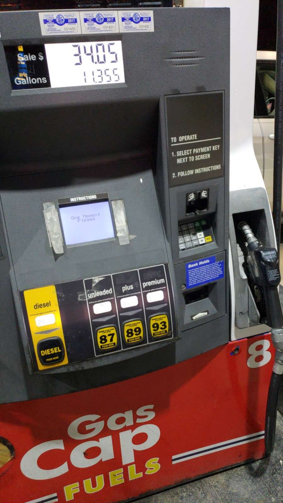 Gas Cap Fuels | 735 E Belvidere Rd, Grayslake, IL 60030, USA | Phone: (847) 548-6647