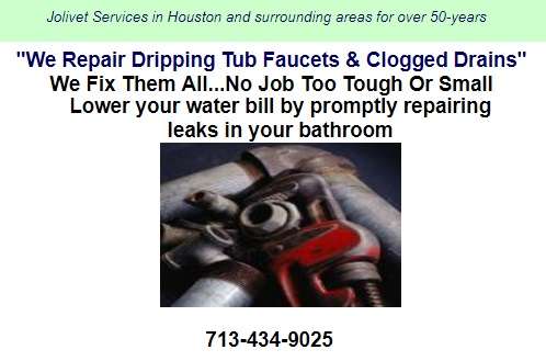 Jolivet Plumbing | 5105 Remus Dr, Houston, TX 77053 | Phone: (713) 434-9025