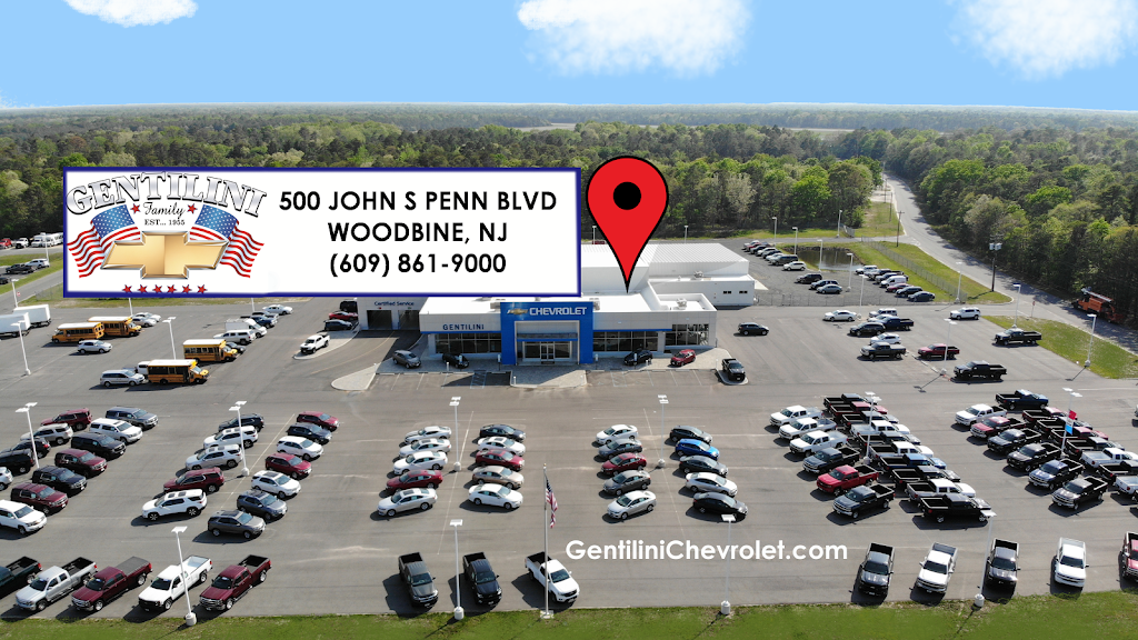 Gentilini Chevrolet | 500 John S Penn Blvd, Woodbine, NJ 08270, USA | Phone: (609) 861-9000