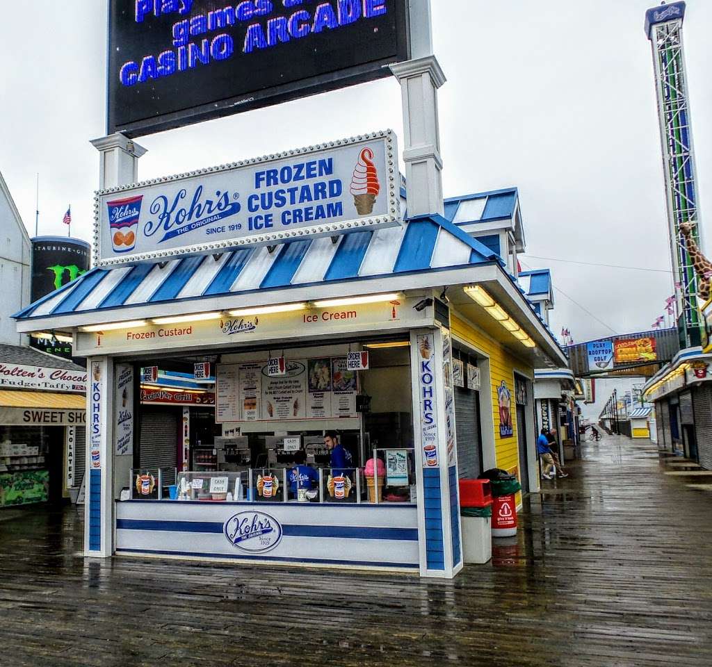 Kohrs Frozen Custard The Original | 301 Boardwalk, Seaside Heights, NJ 08751, USA | Phone: (732) 250-6062