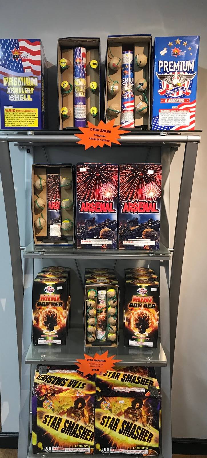 Funner Fireworks | 4326 Maplecrest Rd B, Fort Wayne, IN 46815, USA | Phone: (260) 255-6110
