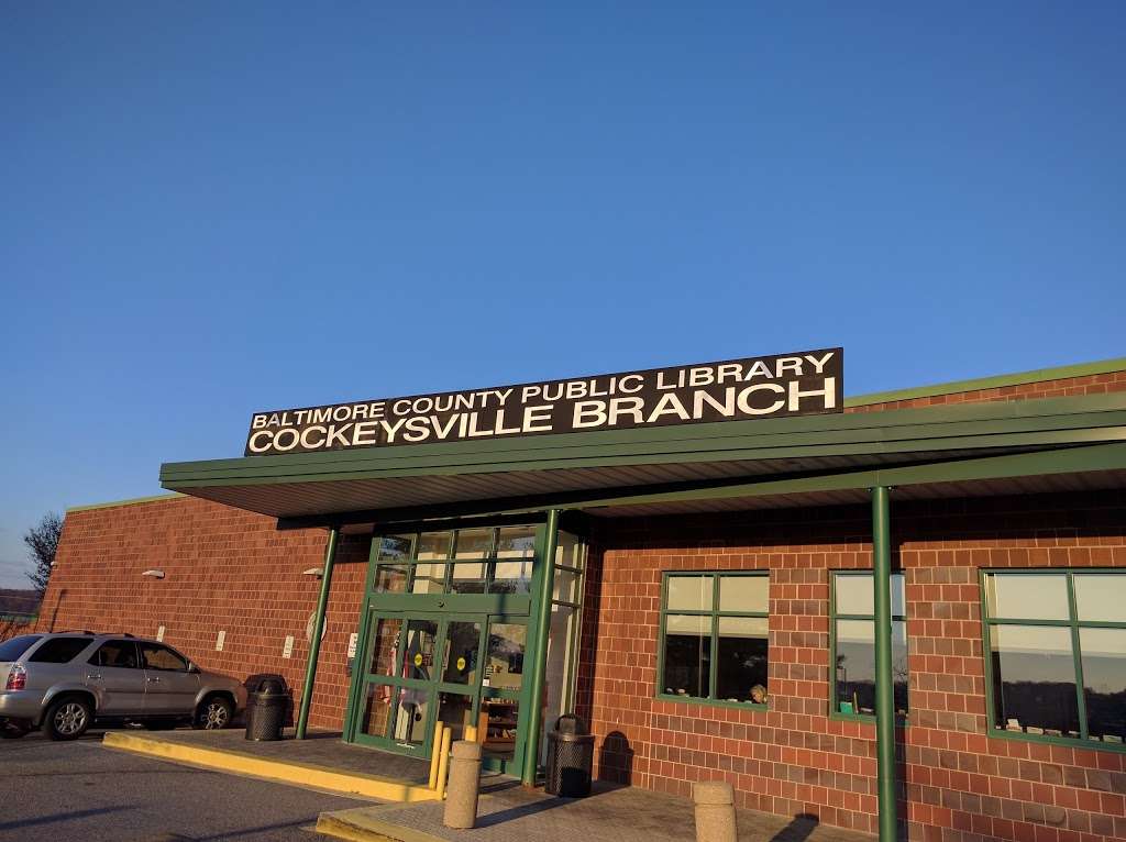 The Cockeysville Branch of the Baltimore County Public Library | 9833 Greenside Dr, Cockeysville, MD 21030, USA | Phone: (410) 887-7750