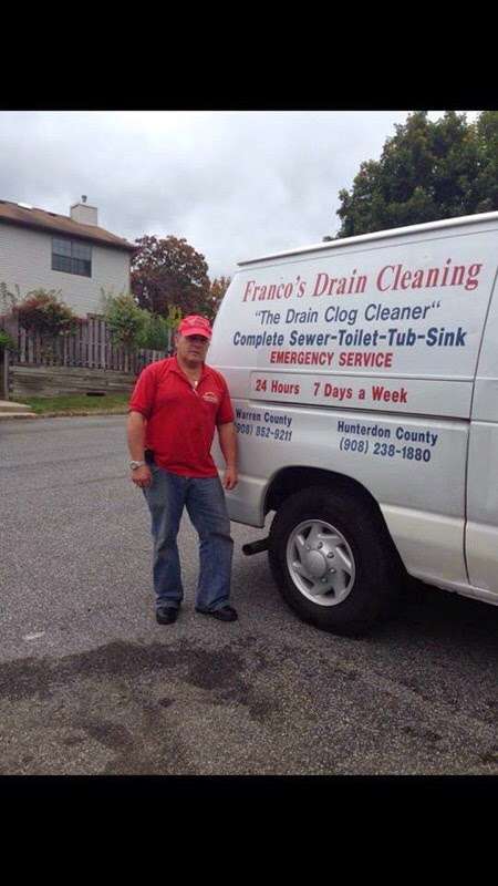 Francos Complete Drain Cleaning | 128 Cynthia Dr, Hackettstown, NJ 07840 | Phone: (908) 310-8858