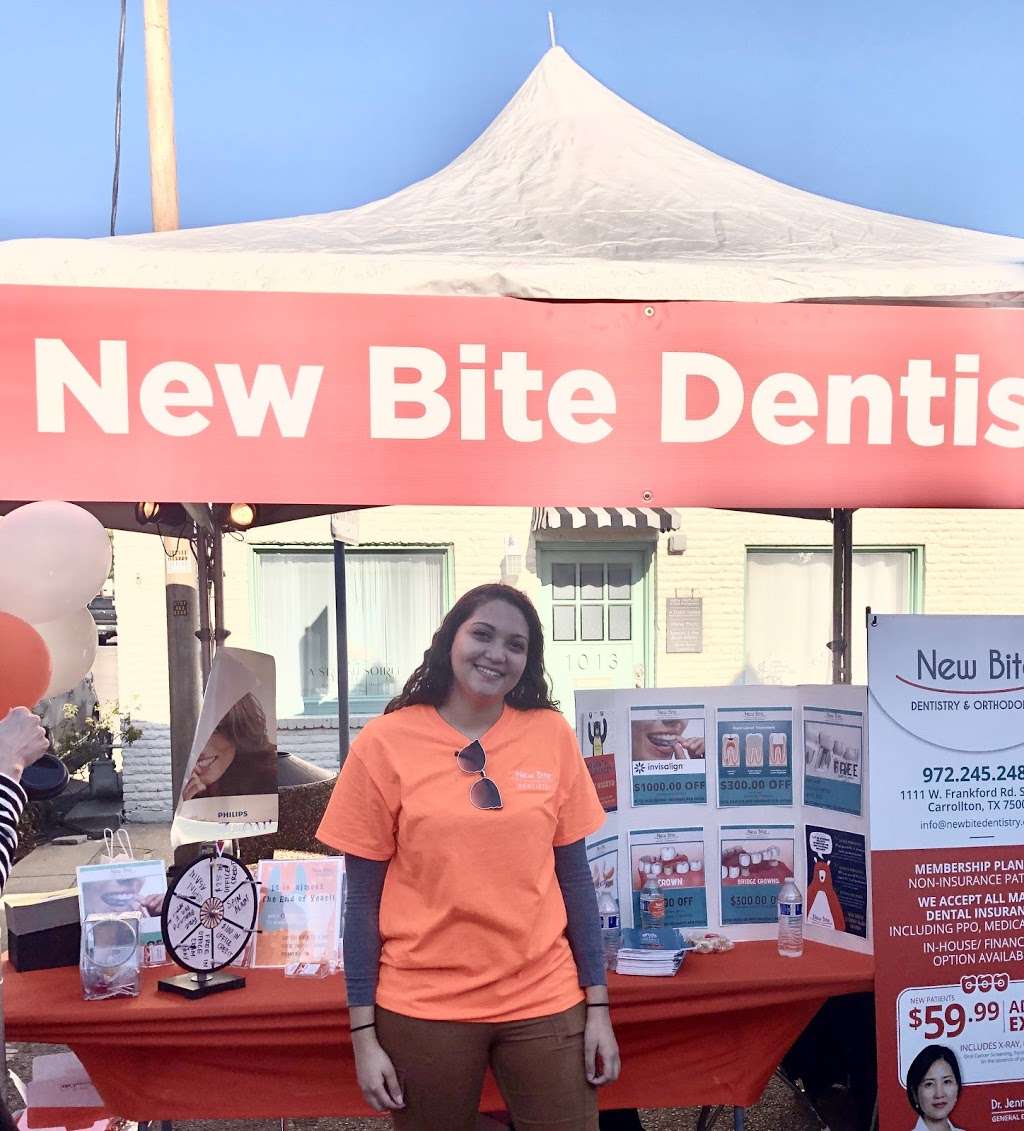 New Bite Dentistry & Orthodontics | 1111 W Frankford Rd #101, Carrollton, TX 75007, USA | Phone: (972) 245-2483