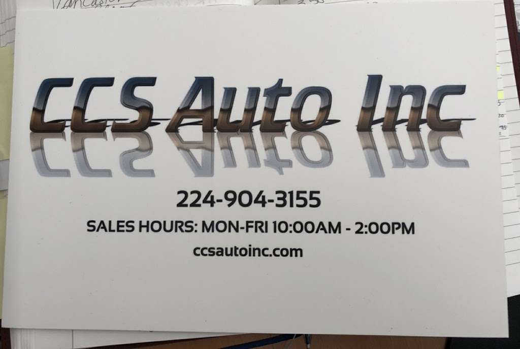 CCS auto inc | 5419 N Kedzie Ave unit B, Chicago, IL 60625, USA | Phone: (224) 904-3155