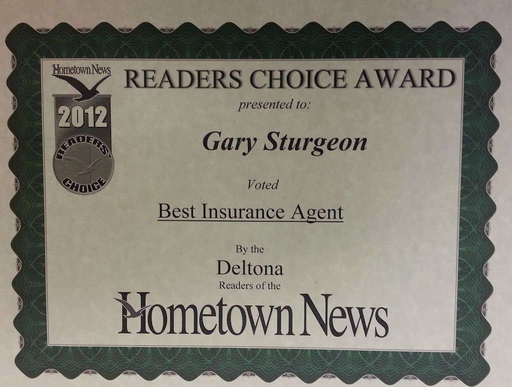 Gary Sturgeon: Allstate Insurance | 2955 Enterprise Rd Ste 110, DeBary, FL 32713 | Phone: (386) 668-2203