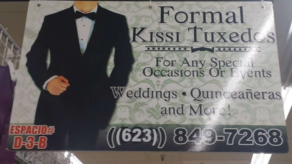 Formal Kissi Tuxedos | 6719 W Thomas Rd, Phoenix, AZ 85033, USA | Phone: (623) 849-7268