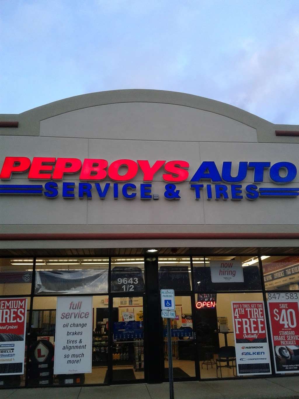Pep Boys Auto Service & Tire | 9643 1, 2, N Milwaukee Ave, Niles, IL 60714, USA | Phone: (847) 583-0287