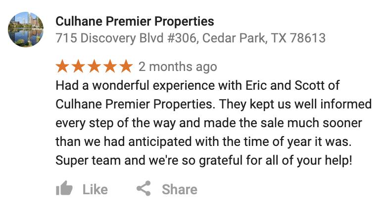 Culhane Premier Properties | 1107 Westlake Dr, West Lake Hills, TX 78746, USA | Phone: (512) 686-3862