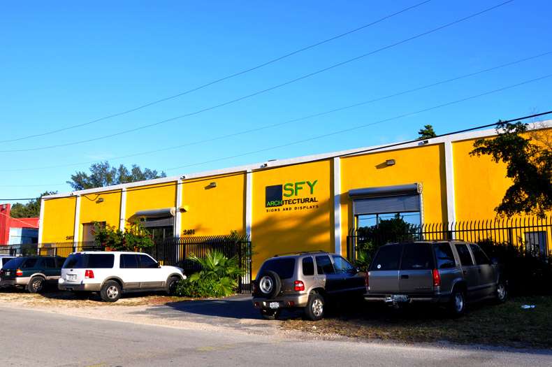 SFY Architectural - Signs & Displays - Signs For You | 2401 NW 34th Ave, Miami, FL 33142, USA | Phone: (305) 635-6662