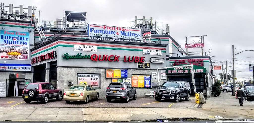 Spotless Car Wash & Quick Lube | 124-15 Rockaway Blvd, South Ozone Park, NY 11420, USA | Phone: (718) 529-9478