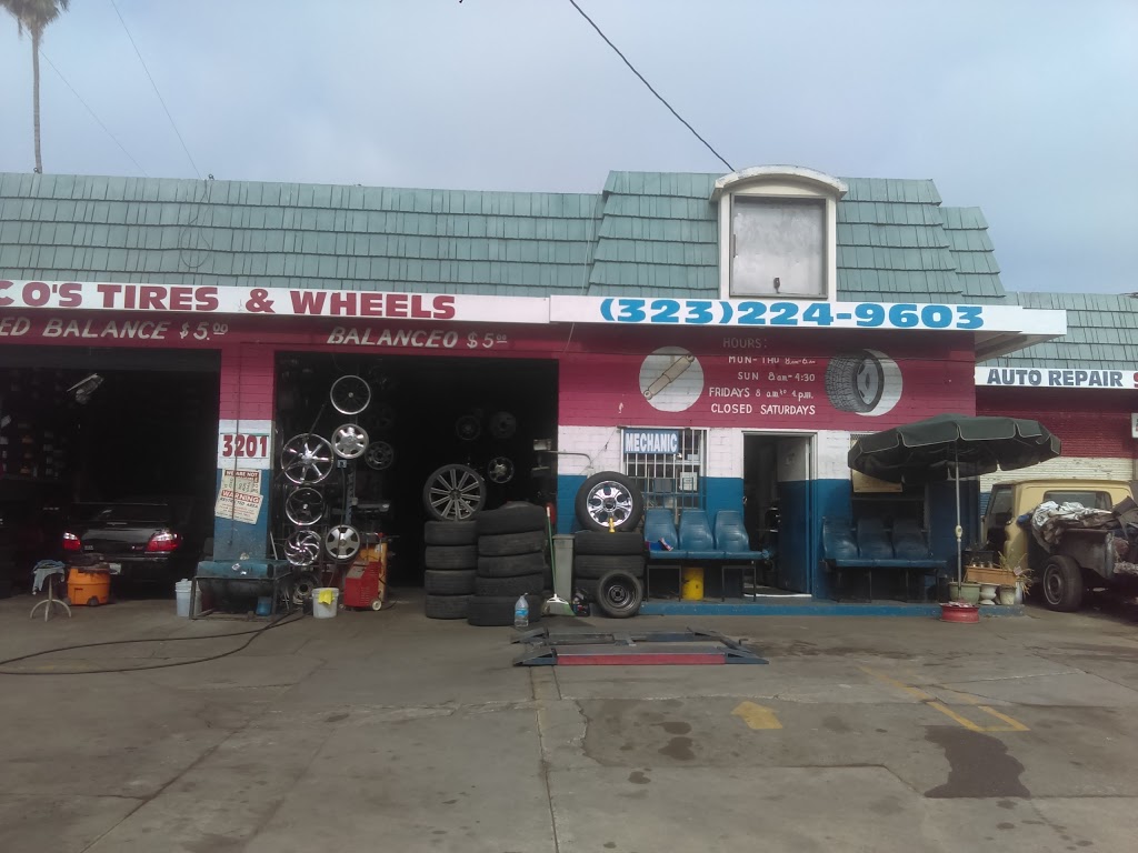 Pacos Tire Shop | 3201 N Eastern Ave, Los Angeles, CA 90032, USA | Phone: (323) 224-9603