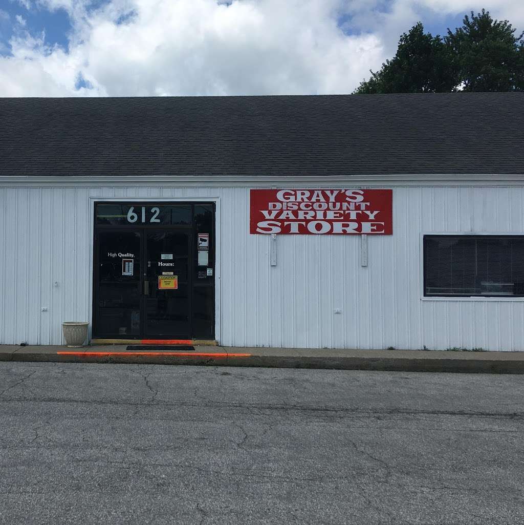 grays discount variety store | 612 S Main St, Cloverdale, IN 46120, USA | Phone: (765) 795-7900