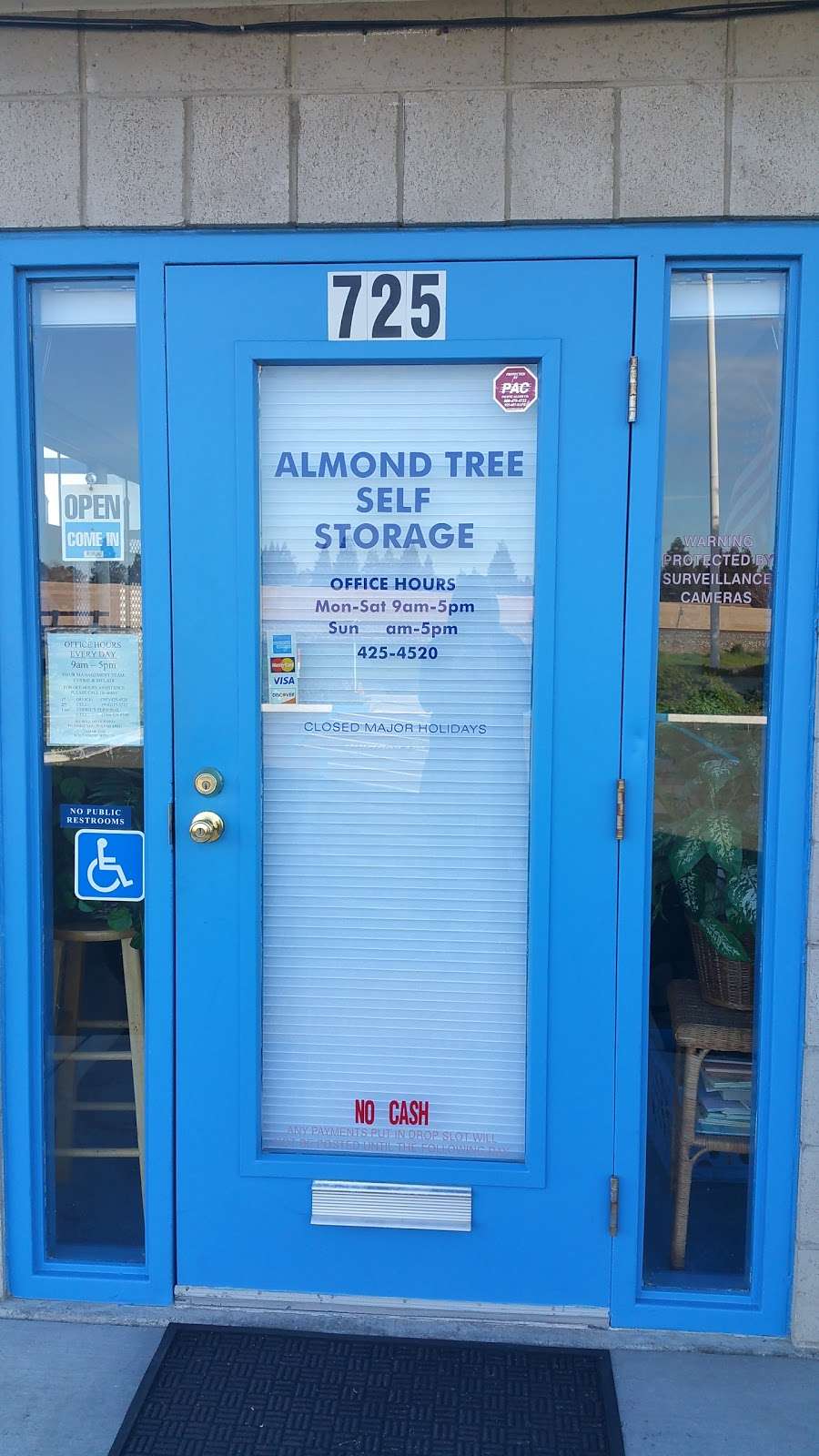 Almond Tree Storage | 725 Railroad Ave, Fairfield, CA 94533, USA | Phone: (707) 425-4520