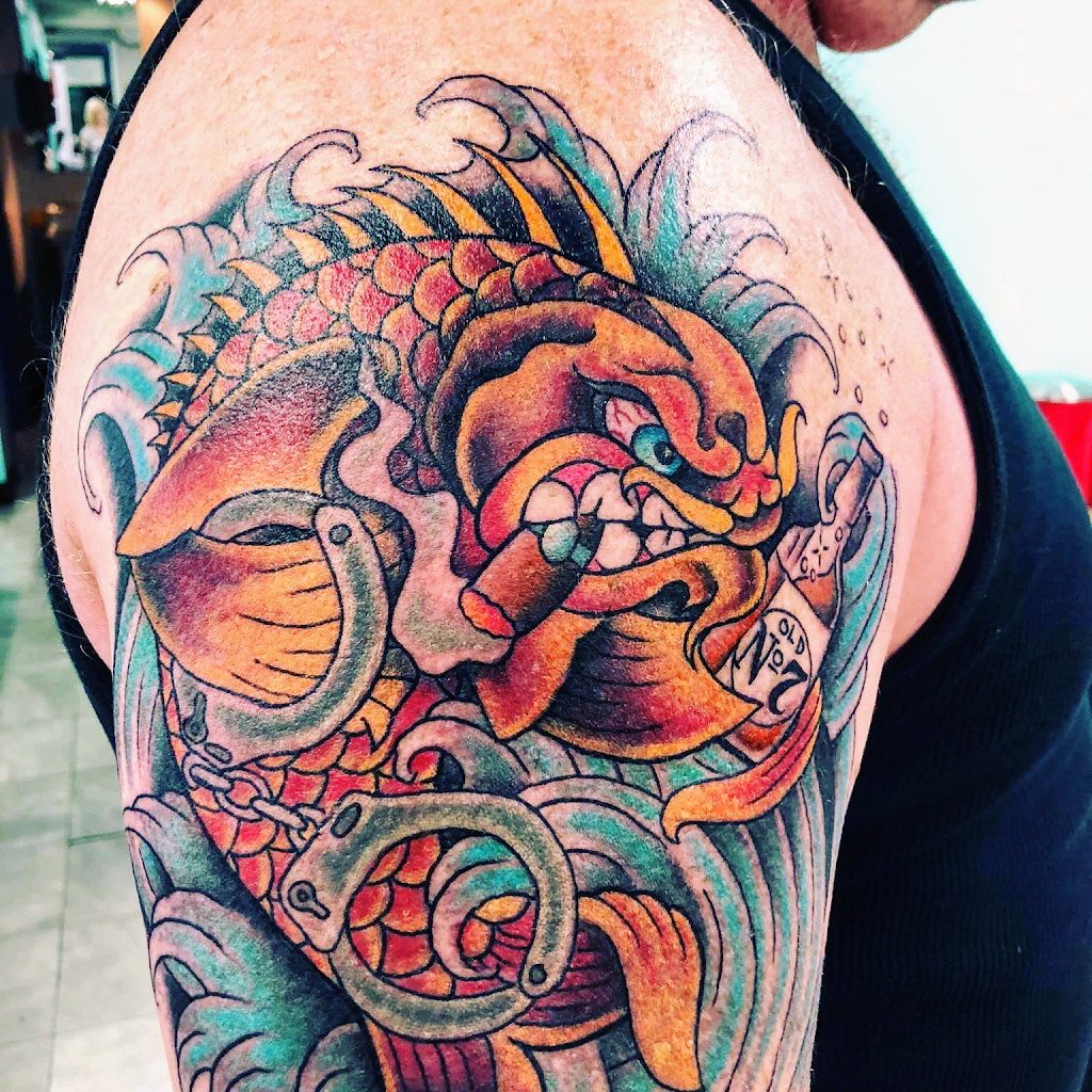 Ink Pit Tattoo | 5201 N Beach St #117, Fort Worth, TX 76137, USA | Phone: (682) 647-1900