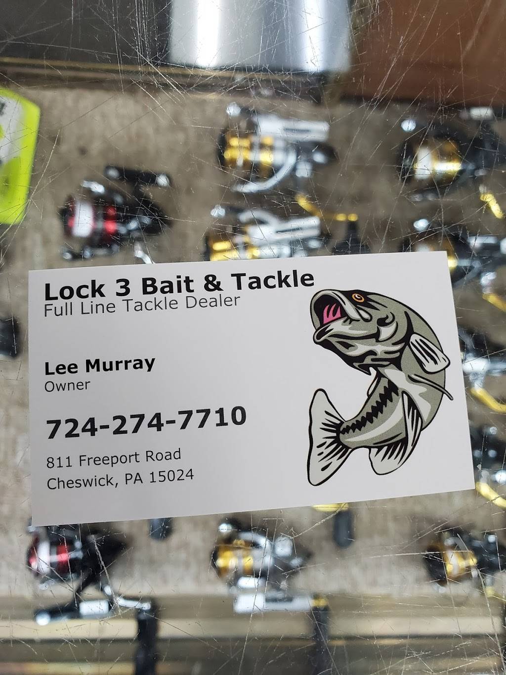 Lock 3 Bait & Tackle | 811 Freeport Rd, Cheswick, PA 15024, USA | Phone: (724) 274-7710