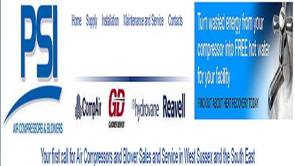 P S I Air Compressors & Blowers Ltd | Unit 2, 3 Priestley Way, Crawley RH10 9NT, UK | Phone: 01293 552285