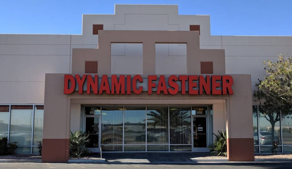 Dynamic Fastener Services | 6455 Dean Martin Dr, Las Vegas, NV 89118 | Phone: (702) 566-1555