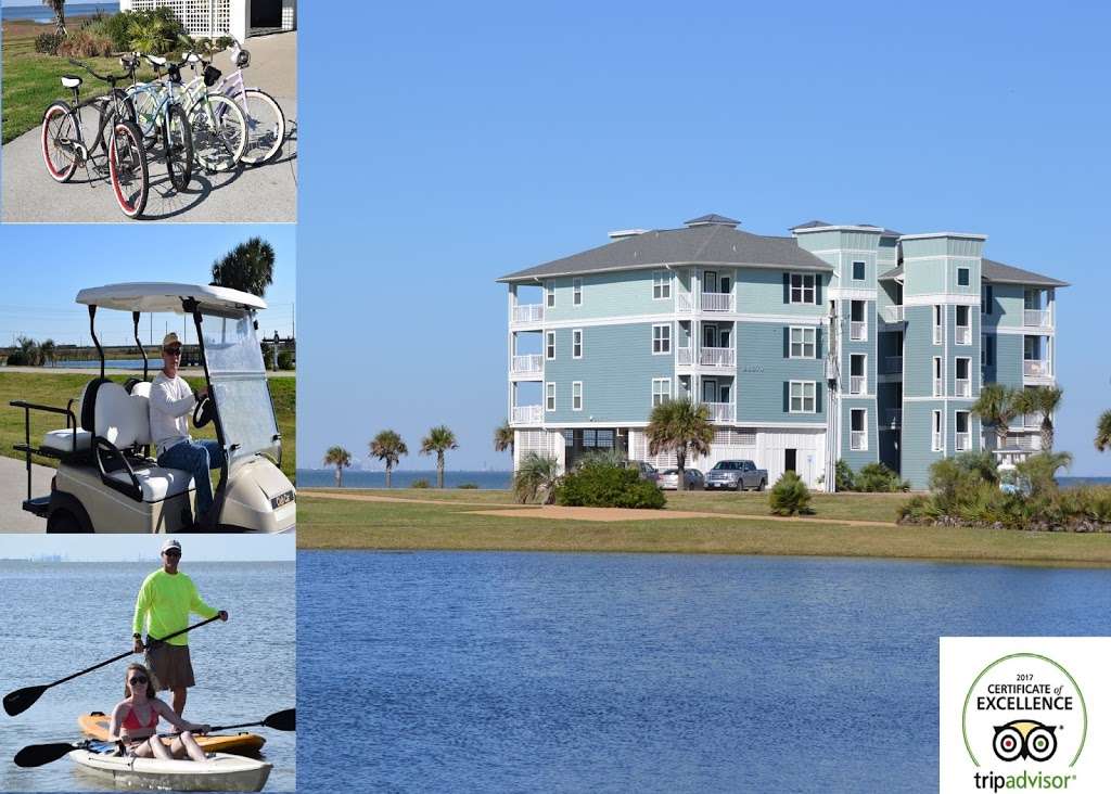 Arthurs Beach & Bay Vacation Rentals | 1515, 26570 Baywater Dr #303, Galveston, TX 77554, USA | Phone: (281) 584-0318