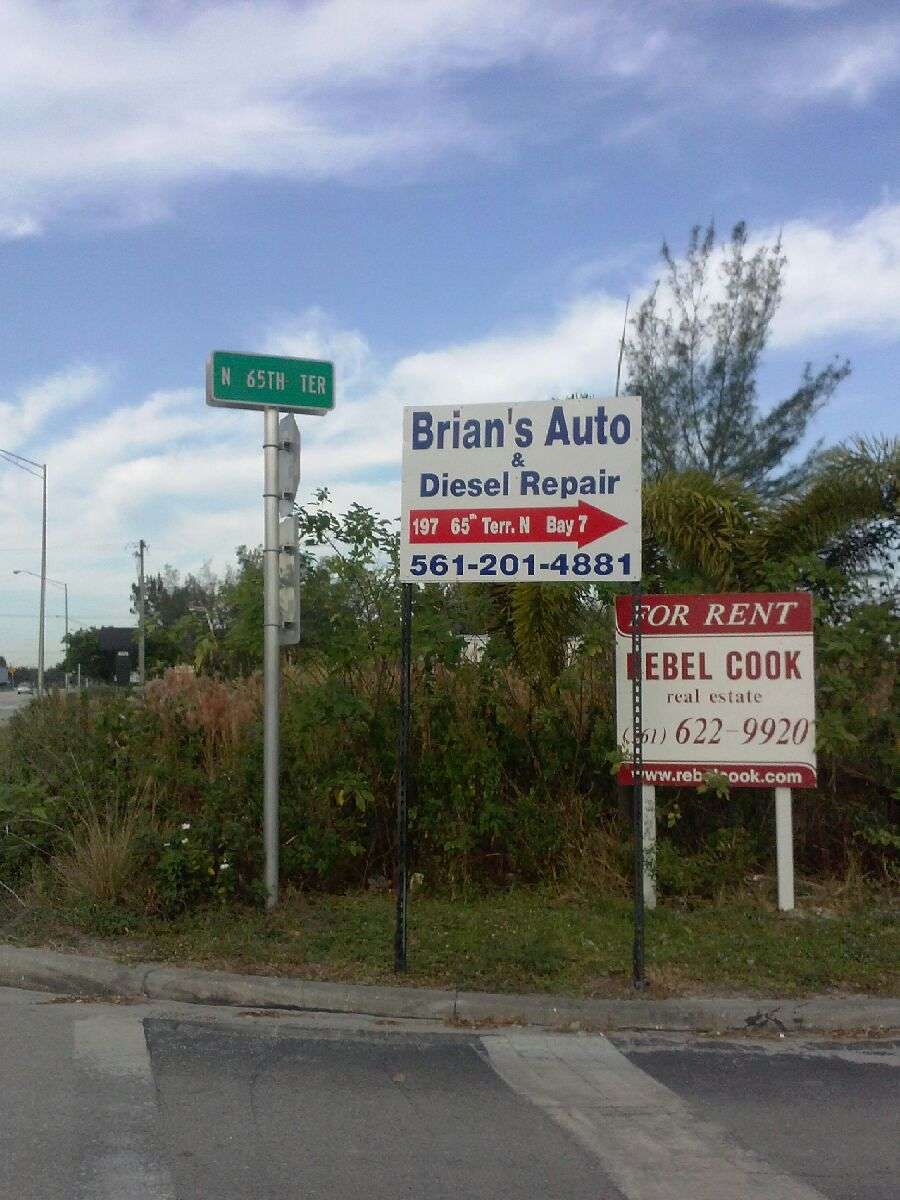 Brians Auto & Diesel Repair, Inc. | 197 65th Terrace N, West Palm Beach, FL 33413 | Phone: (561) 201-4881