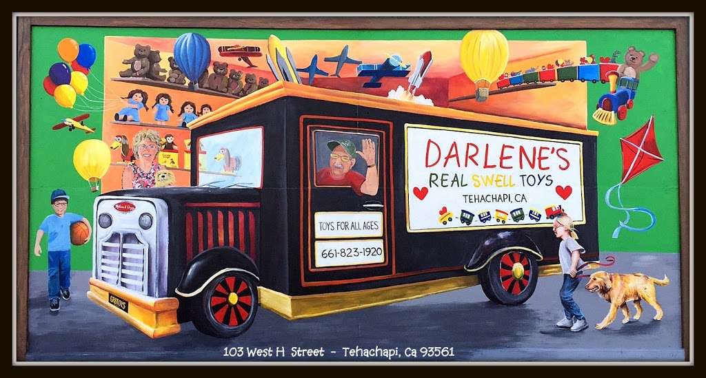 DARLENES REAL SWELL TOYS | 103 W H St, Tehachapi, CA 93561 | Phone: (661) 823-1920