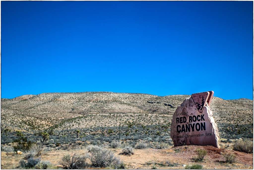 Red Rock Canyon Welcome Sign | Las Vegas, NV 89135