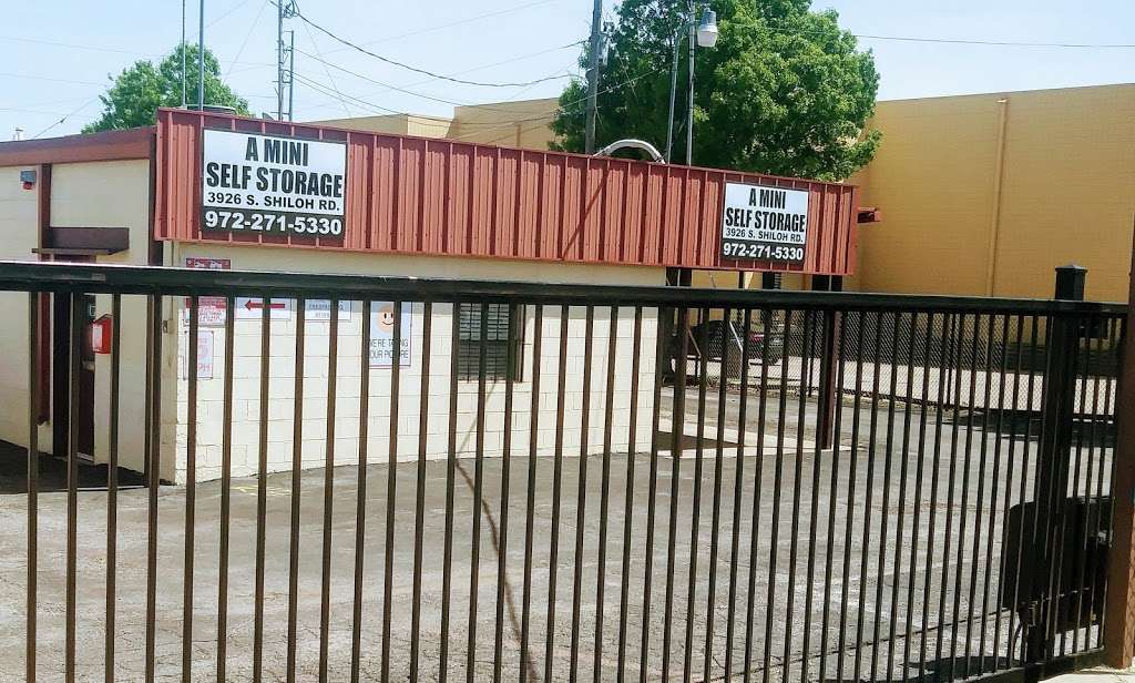 A Mini Self Storage | 3926 S Shiloh Rd, Garland, TX 75041, USA | Phone: (972) 271-5330