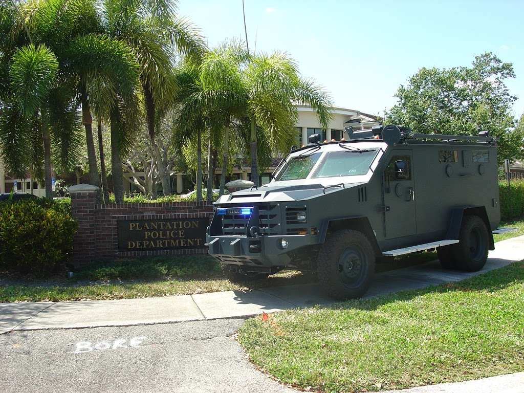 Plantation Police Department | 451 NW 70th Terrace, Plantation, FL 33317, USA | Phone: (954) 797-2100