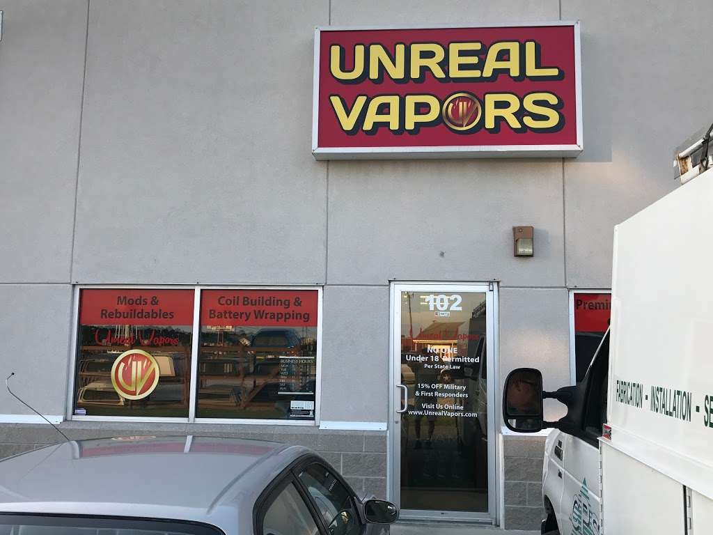 Unreal Vapors Smyrna | 1231 S Dupont Blvd #102, Smyrna, DE 19977 | Phone: (844) 486-7325