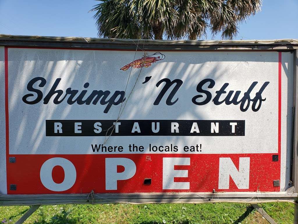 Shrimp N Stuff Food Truck | 16510 Jamaica Beach Rd, Jamaica Beach, TX 77554, USA | Phone: (409) 539-2459