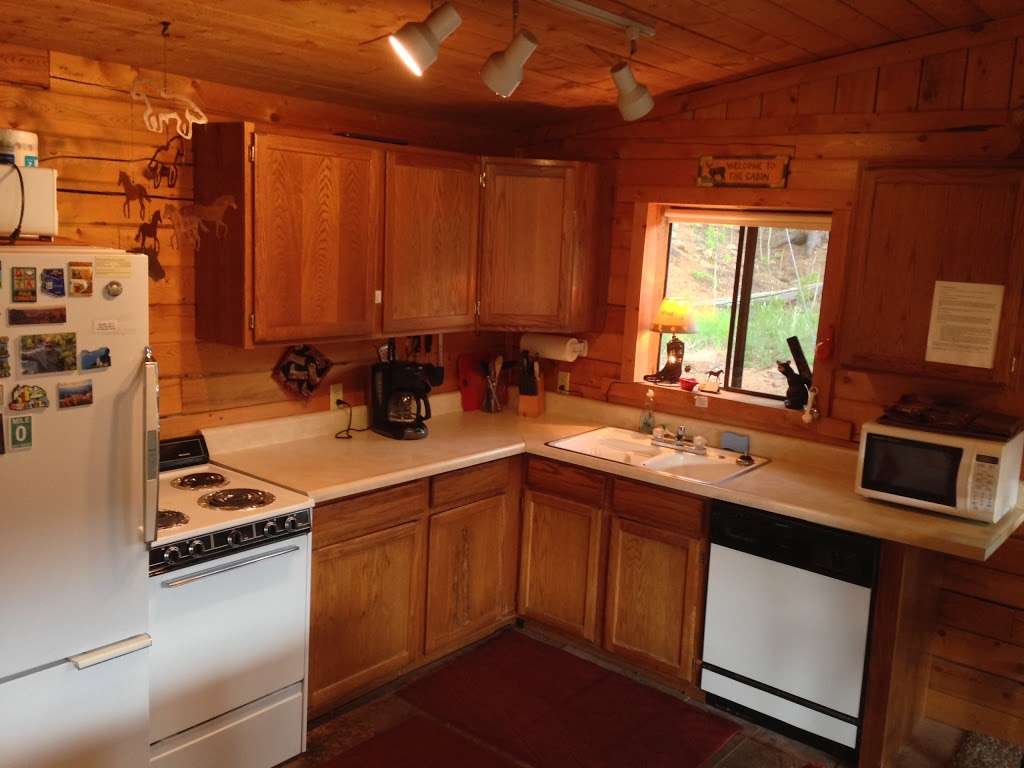 Deer Creek Cabin | 1412 Clark Rd, Bailey, CO 80421, USA | Phone: (214) 912-1100