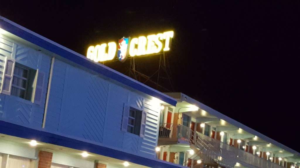 Gold Crest Motel | 6611 Atlantic Ave, Wildwood Crest, NJ 08260, USA | Phone: (800) 641-7674