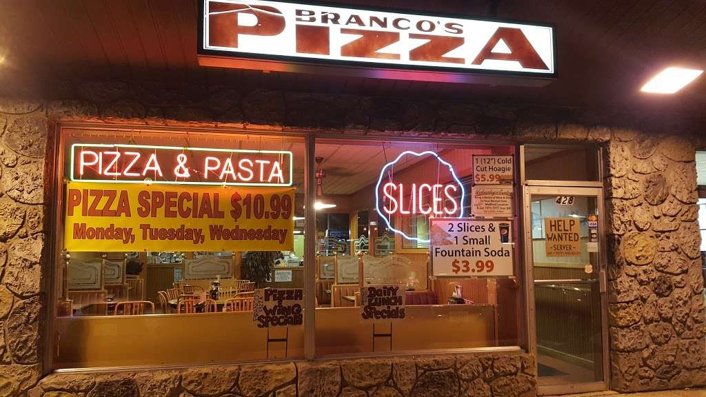 Brancos Pizza | 428 Stokes Rd, Medford, NJ 08055 | Phone: (609) 654-4115