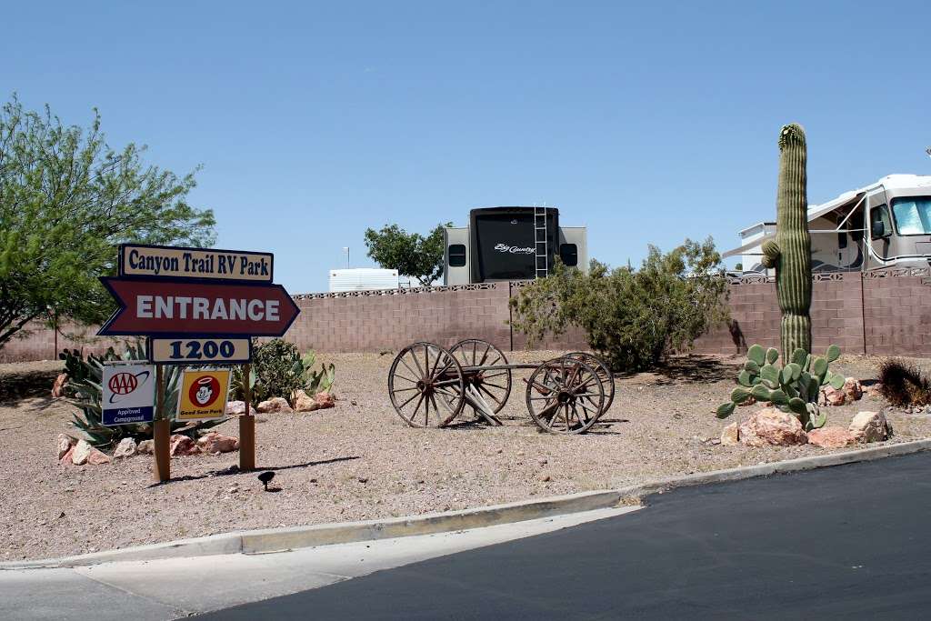 Canyon Trail RV Park | 1200 Industrial Rd, Boulder City, NV 89005 | Phone: (702) 293-1200