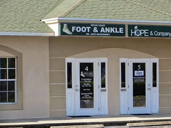 Space Coast Foot & Ankle Center: Jack MacKenney, DPM | 6550 N Wickham Rd STE 4, Melbourne, FL 32940, USA | Phone: (321) 259-4268