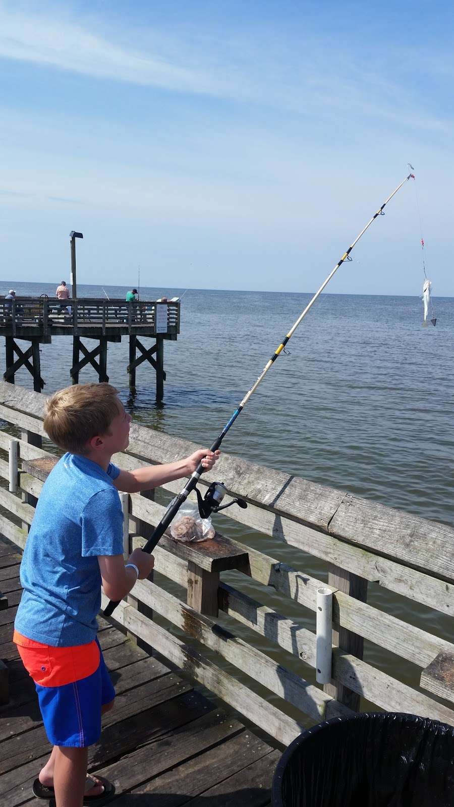 Galvestons 61st Street Fishing Pier | 6101 Seawall Blvd, Galveston, TX 77551, USA | Phone: (409) 744-8365