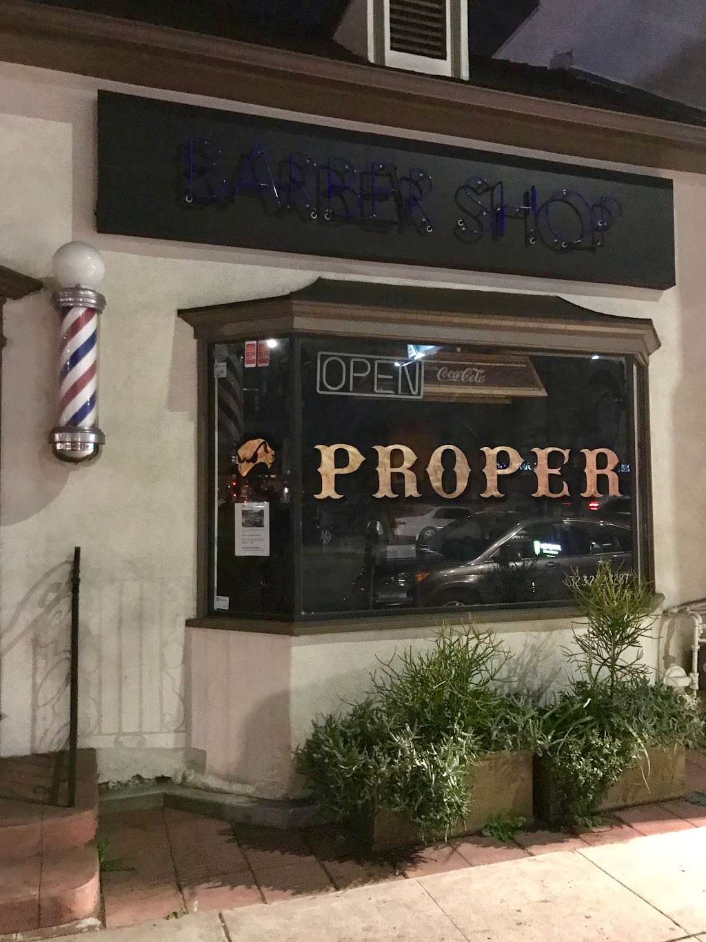 The Proper Barbershop | 7950 W 3rd St, Los Angeles, CA 90048, USA | Phone: (323) 452-9166