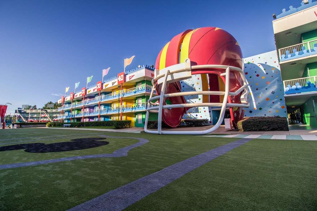 Disneys All-Star Sports Resort | 1701 W Buena Vista Dr, Orlando, FL 32830, USA | Phone: (407) 939-5000