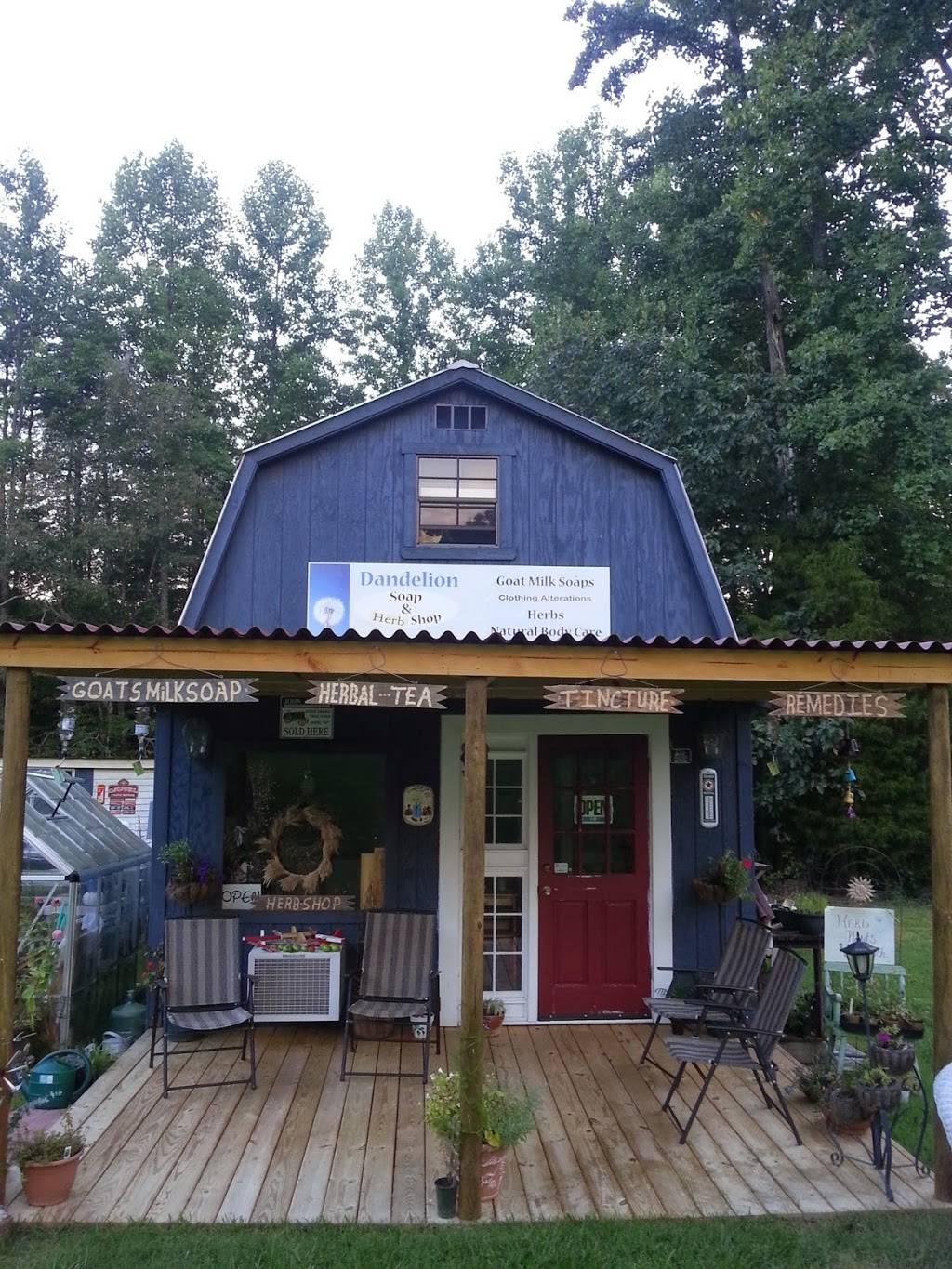 Dandelion Soap Herb Shop | 4640 Lake Woussicket Rd, Germanton, NC 27019, USA | Phone: (336) 595-7467