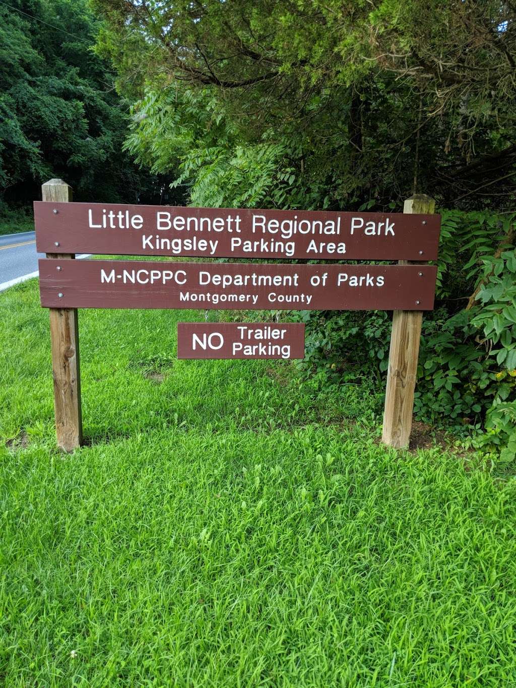 Little Bennett Regional Park - Kingsley Parking Area | 23701 N Frederick Rd, Clarksburg, MD 20871