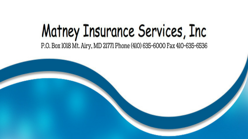 Matney Insurance Services | 4311 Ridge Rd, Mt Airy, MD 21771, USA | Phone: (410) 635-6000