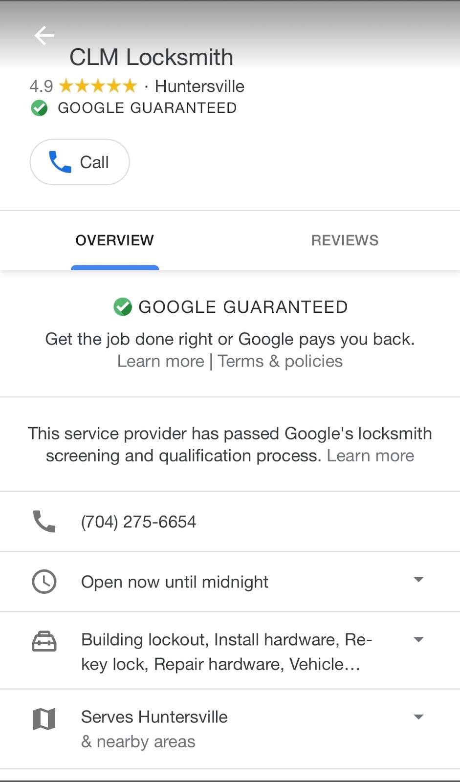 CLM Locksmith L.L.C. | 15411 Timberview Ln, Huntersville, NC 28078, USA | Phone: (704) 995-9730