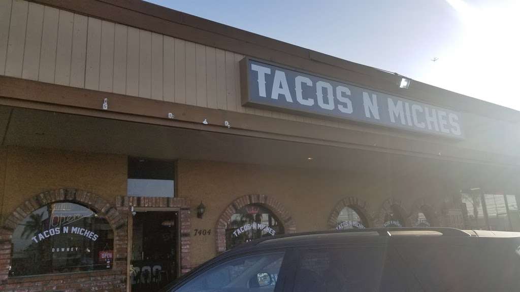 TACOS N MICHES in 7404 E Florence Ave, Downey, CA 90240, USA