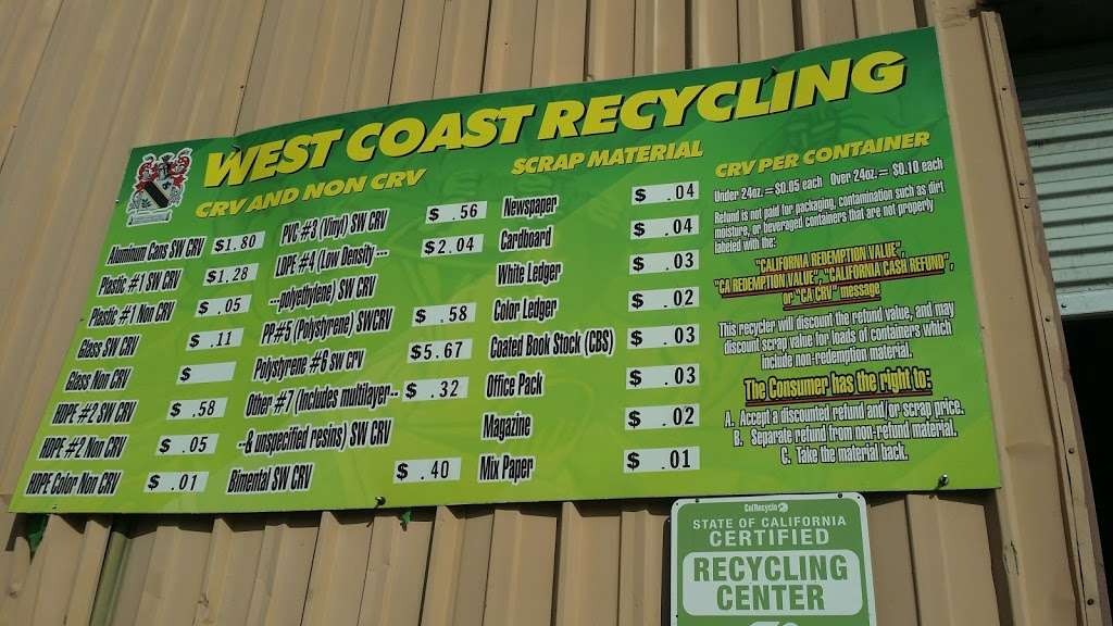 Recycling Center | 1783, 1733 S Bluff Rd, Montebello, CA 90640, USA