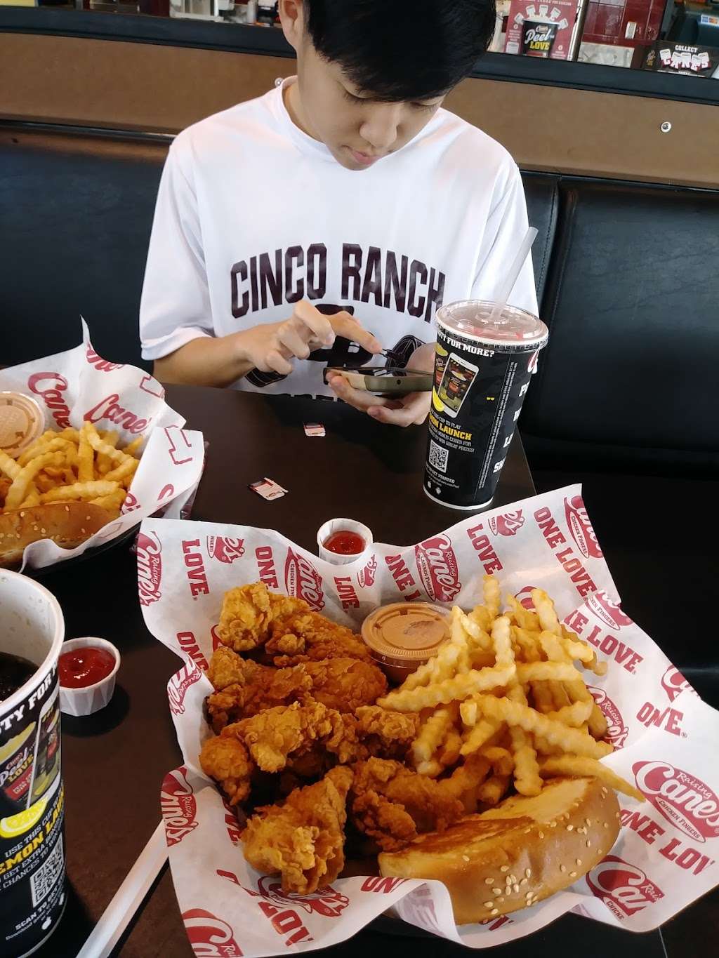 Raising Canes Chicken Fingers | 9730 Gaston Rd, Katy, TX 77494, USA | Phone: (281) 574-3779