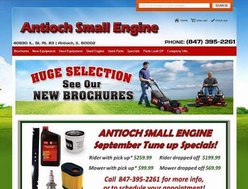 Antioch Small Engine Repair | 40930 N Illinois 83, Antioch, IL 60002, USA | Phone: (847) 395-2261