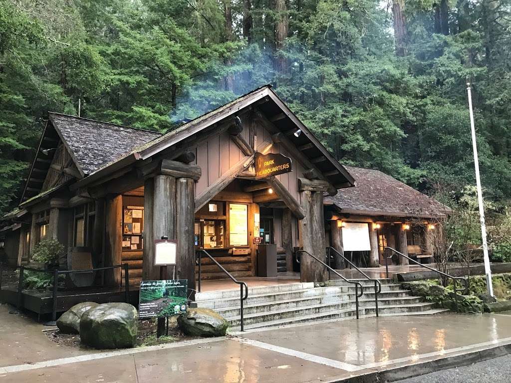 Big Basin Redwoods State Park Headquarters & Visitor Center | 21600 Big Basin Hwy, Boulder Creek, CA 95006, USA | Phone: (831) 338-8861